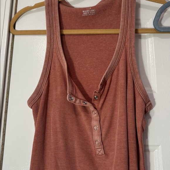 Aerie Perfectly Poised Henley tanks(2) Size Large - Picture 2 of 4